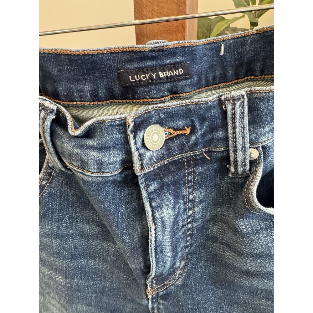Lucky Brand Women's AVA Skinny Mid Rise Blue Jeans Size 12/31 Regular - Picture 3 of 4